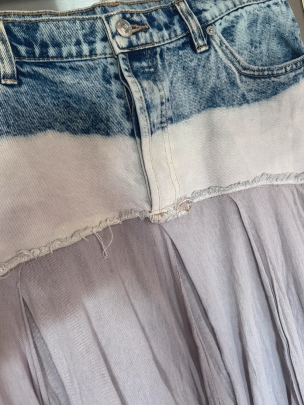 RARE FREE PEOPLE UNDER YOUR SPELL MAXI SKIRT | SIZE 8 (Medium ) - Picture 10 of 14